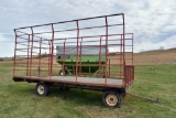 Minnesota 9'x18' Bale Throw Rack with 8 Ton Running Gear