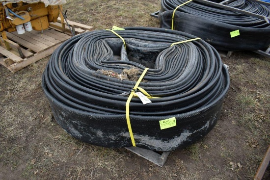 455' Of Bull Dog 8" Manure Feeder Hose With Ends S