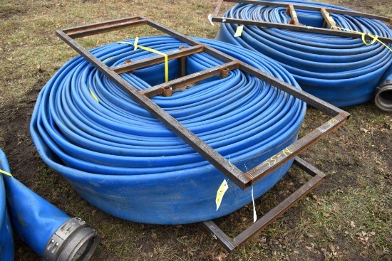 454' Of Bull Dog 8" Manure Feeder Hose With Ends S