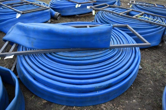 589' Of Bull Dog 8" Manure Feeder Hose With Ends S