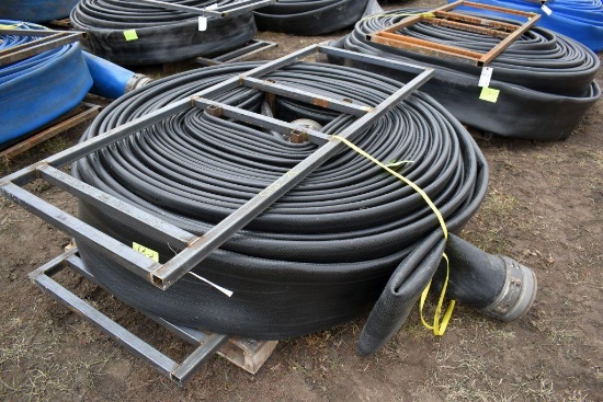 499' Of Bull Dog 8" Manure Feeder Hose With Ends S