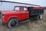 1963 Dodge 400 Dump Truck, 6 Cylinder, 4 Speed