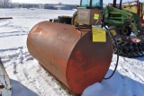 500 Gallon Fuel Barrel With Electric Pump, Works