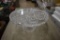 Glass cake plate