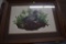 Framed loon print by R. Kessler