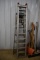 Tri-Fold Aluminum Ramp and Wener Aluminum 6' Step Ladder