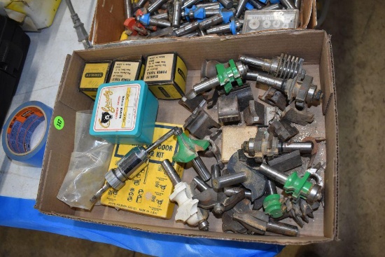 Large Assortment Of Router Bits