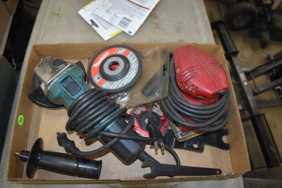 Makita Grinder & Milwaukee Finish Sander
