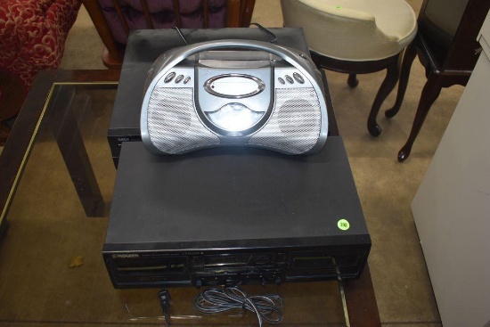 Assorted stereo equipment