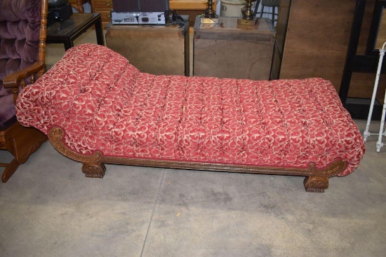 Oak Fainting couch