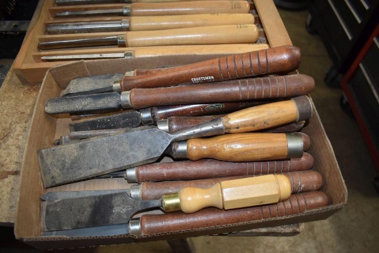 Assortment Of Lathe Knives