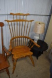 High Back Wooden Chair