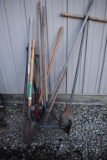 Assorted Handled Yard Tools