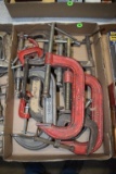Large Assortment Of C Clamps
