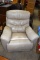 Leather Lazy Boy recliner/rocker has some damage