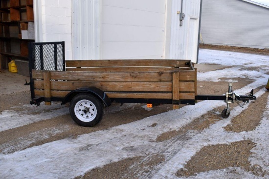 2009 Big Max Trailer, Expanded Steel Floor and Fold Down Ramp, 2000lbs Axle, 4.8-12 Tires,