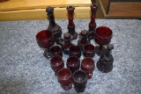 Avon's Cape Cod Collection, Mini Stemware, Goblets, Candle Holders, Cups, Salt & Peppers