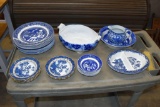 Blue & White assorted dishes
