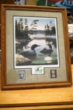 Boundary Water Loon print collector edition
