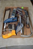 Assortment of hand tools