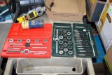 2 Tap & Dye sets, tool repair kit, radio