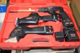 Craftsman cordless tool set, unknown condition