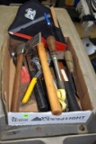 Hammers, hatchet, and misc tools