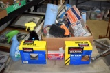 Shop towels, x wrenches, misc supplies