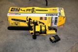 DeWalt cordless chain saw, with battery and charger, 16