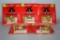 (5) Scale Models Massey Ferguson 1100 Tractor, 2004 Gold Trade Fair, 1/64th, on cards, 4 of the 5