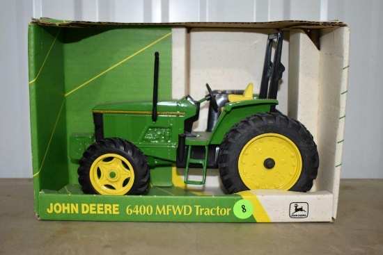 Ertl John Deere 6400 MFWD Tractor, collectors edition, with box, 1/16th