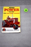 IH Farmall 806 Sales Brochure, pocket size, in good condition