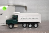 Conrad International Tri-Axle Dump Truck from Kimball Clay & Limestone, in box, 1/50th scale,