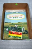 Oliver Decal, Oliver 550 Sales Brochure, Oliver Super 55 Sales Brochure, 550 manual, Massey