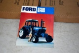 Ford 8700, 9700 Tractor sales literature, 8 pages