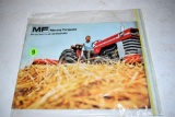 Massey Ferguson dealers sales catalogs for 165-185 tractors