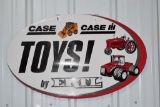 Cardboard Double Sided Case Ertl Toys Sign