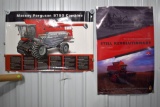 (2) Massey Ferguson Combine Posters 24