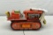Showa Battery Operated Hi-Power Dozer, tin litho, toy in very good condition with original box, 10