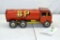 Made In England Shell BP Tin Litho Wind up Tanker Truck, 10