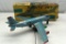 Battery Operated Tin Litho US Airforce Strato-Jet, 12