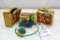 (3) Bubbling Boy Boxes, (1) Toy Untested, (1) Damaged, (1) Box Only