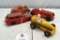 Assorted Tin Windup Boat Tail Racers, Other Cars