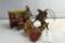 Hand and Sand Minstrel Team Tin Windup, Poor Condition, Tin Toys, Toy Cat,