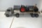 Smith Miller Truck and Trailer, Silver Tractor and Loader, 24