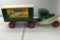 Buddy L Restored Pressed Steel Wrigley's Spearmint Chewing Gum Truck and Trailer, 24