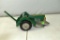 Closed Bottom Oliver 77 Tractor with man and Two Row Oliver Corn Picker