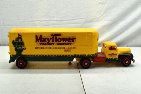 1960's Product Miniature IHC Semi Tractor/Trailer Mayflower Transit Co., 19", good condition