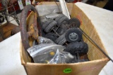 Assorted Toy Wheels and parts
