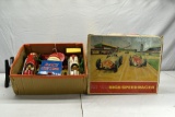 1950's High Speed Racers 2 Cars, Battery Powered Remote Control in original box, very good condition
